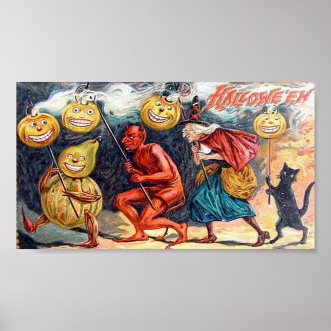 Affiche Halloween très effrayant (Devant)