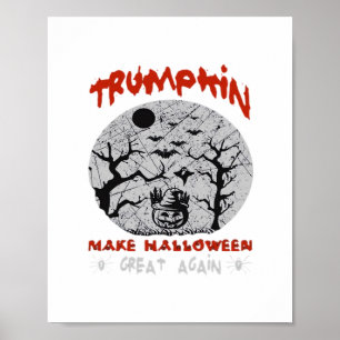 Affiche Halloween Trumpkin