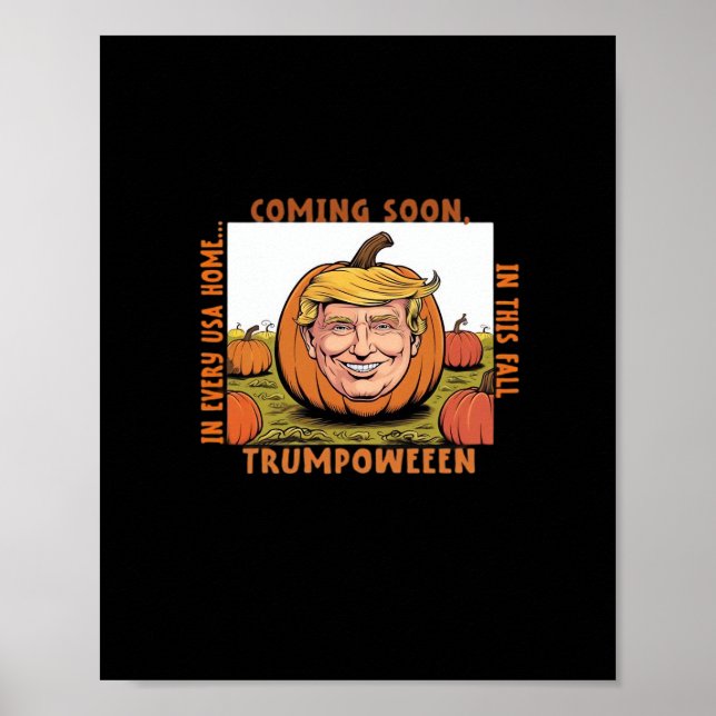 Affiche Halloween - Trumpkin Election Classic (Devant)