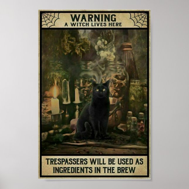 Affiche Halloween vintage (Devant)