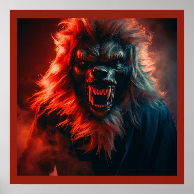 Affiche Halloween - Werewolf 4 (Devant)