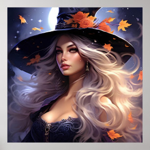 Affiche Halloween Witch
