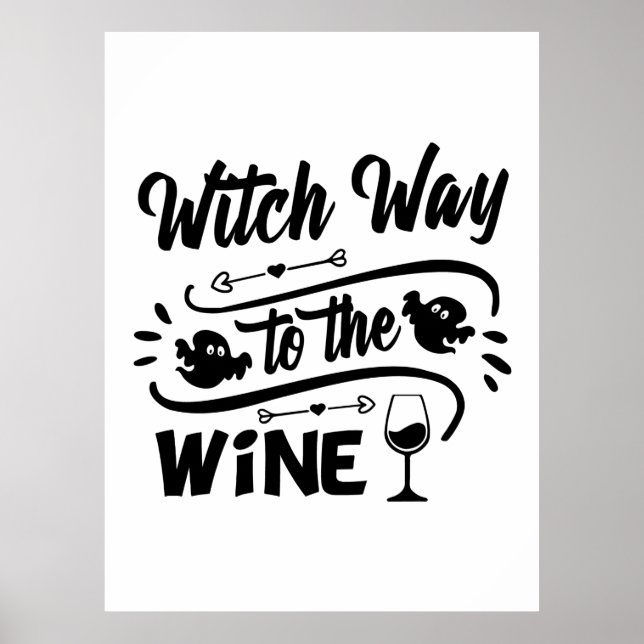 Affiche Halloween Witch Way (Devant)