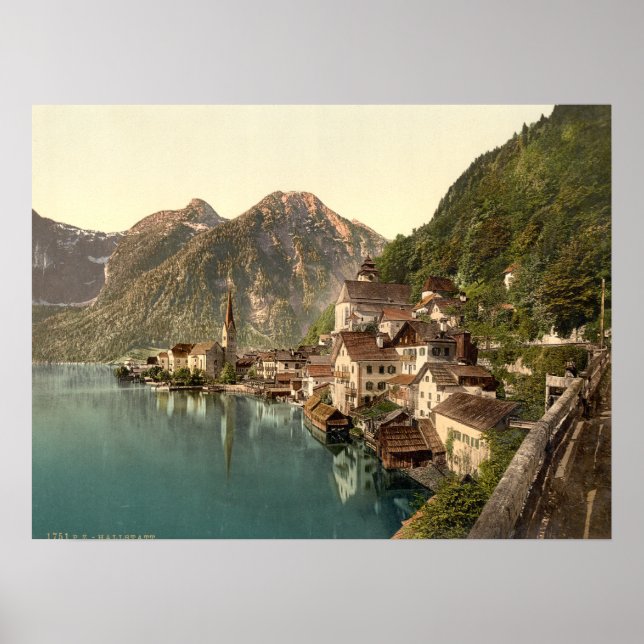 Affiche Hallstatt Autriche (Devant)