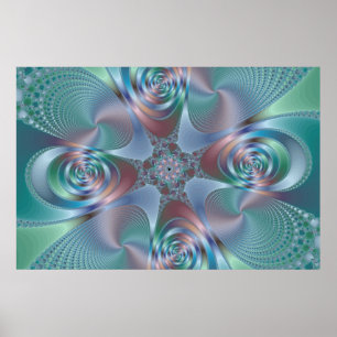 Affiche Halo - Fractal