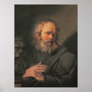 Affiche Hals - Avec Un Livre