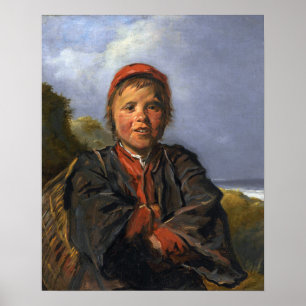 Affiche Hals - Garçon de pêche