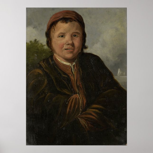 Affiche Hals - Garçon de pêche (Devant)