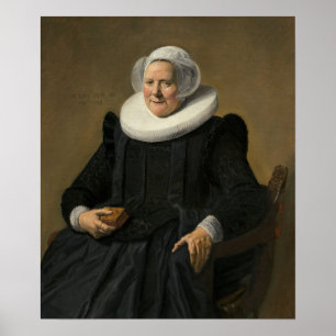 Affiche Hals - Lady âgée