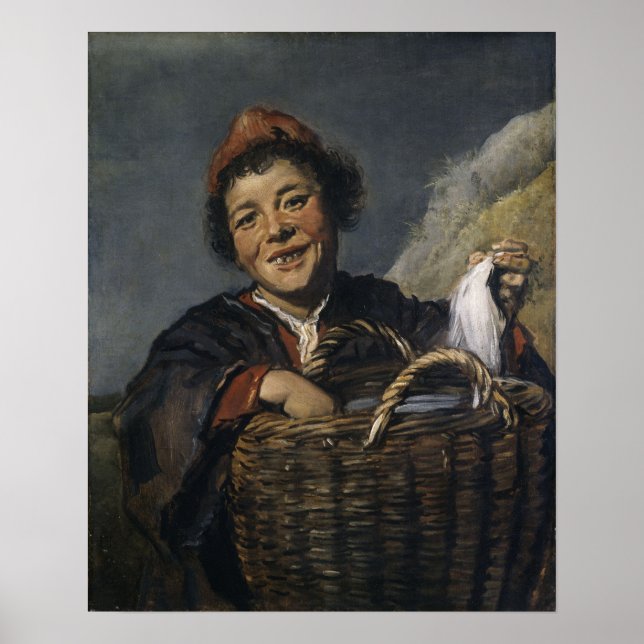Affiche Hals - Pêcheur 1630 (Devant)