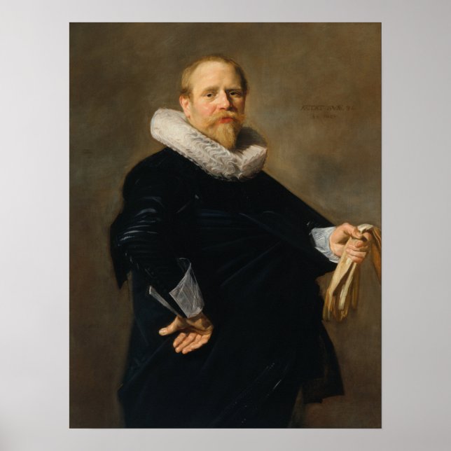 Affiche Hals - Portrait D'Un Homme (Devant)