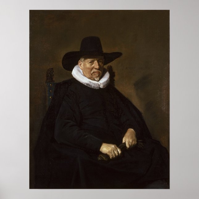 Affiche Hals - Portrait d'un homme (Devant)