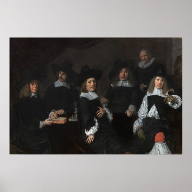 Affiche Hals - Regents De L'Almshouse Homme Ancien (Devant)
