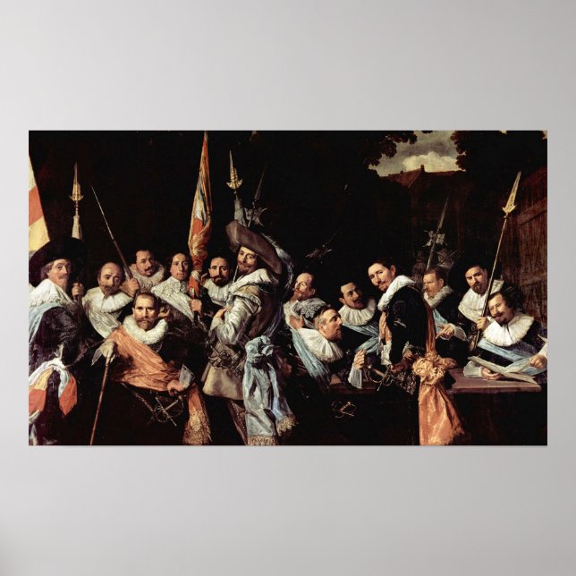 Affiche Hals - Saint Adrien Archers 1633 (Devant)