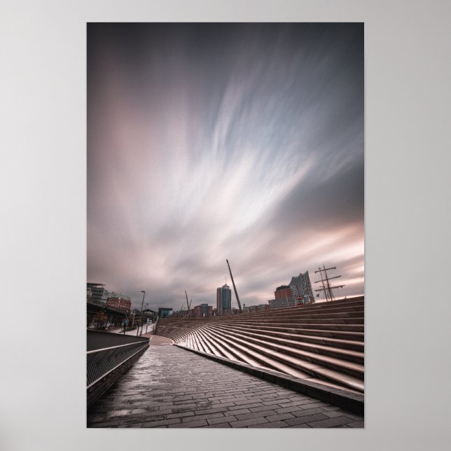 Affiche Hambourg Allemagne (Devant)