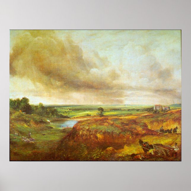 Affiche Hampstead Heath par John Constable (Devant)