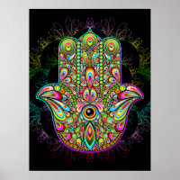 Hamsa Fatma Main Psychedelic Art