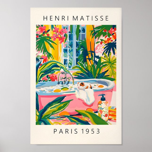 Affiche Hamster Dans Baignoire Impression, Art Maximal Imp (Devant)