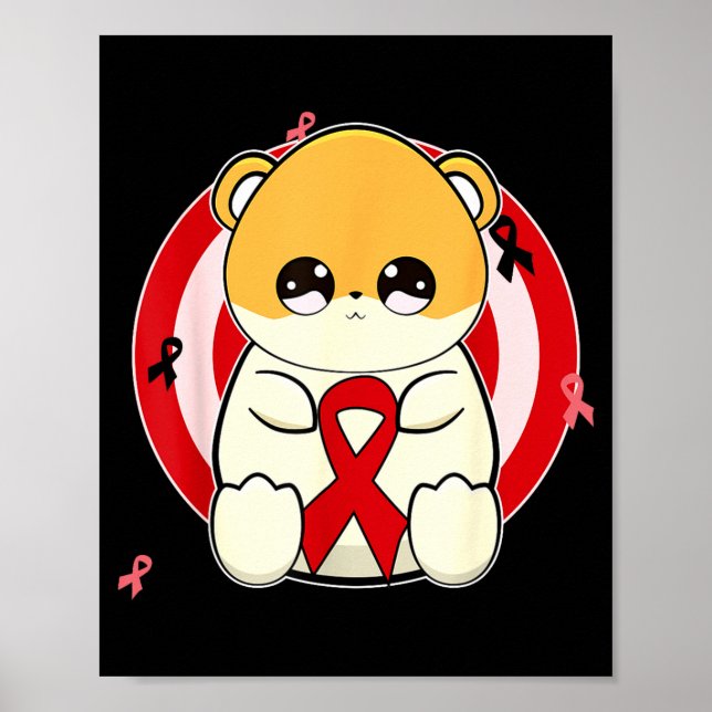 Affiche Hamster Heart Disease Awareness Month  (Devant)