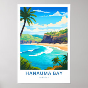 Affiche Hanauma Bay Honolulu Imprimer