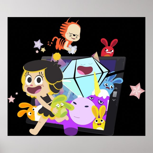 Affiche Hanazuki plein de trésors (Devant)