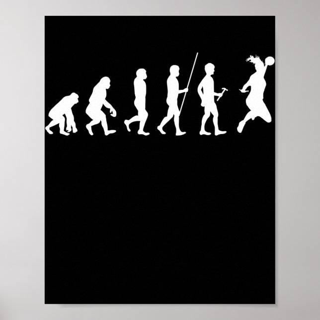 Affiche Handball cadeau pour entraîneur gardien de but Spo (Devant)