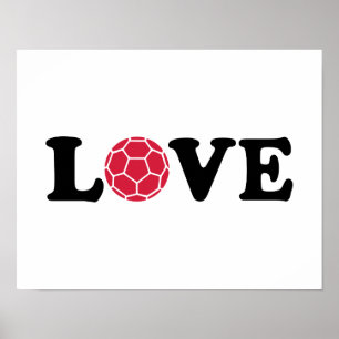 Affiche Handball Love