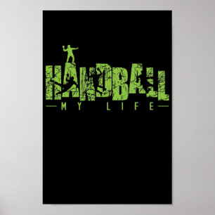 Affiche Handball "My Life"