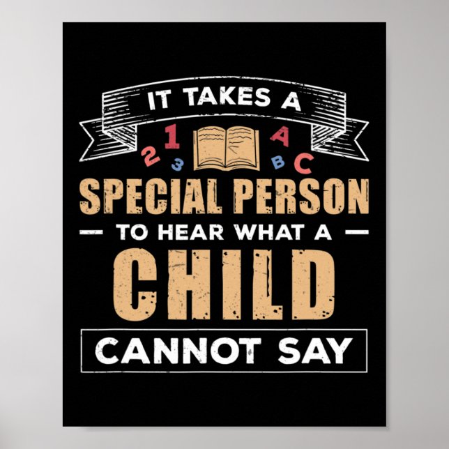 Affiche Handicap d'assistance diagnostique inspirationnel  (Devant)
