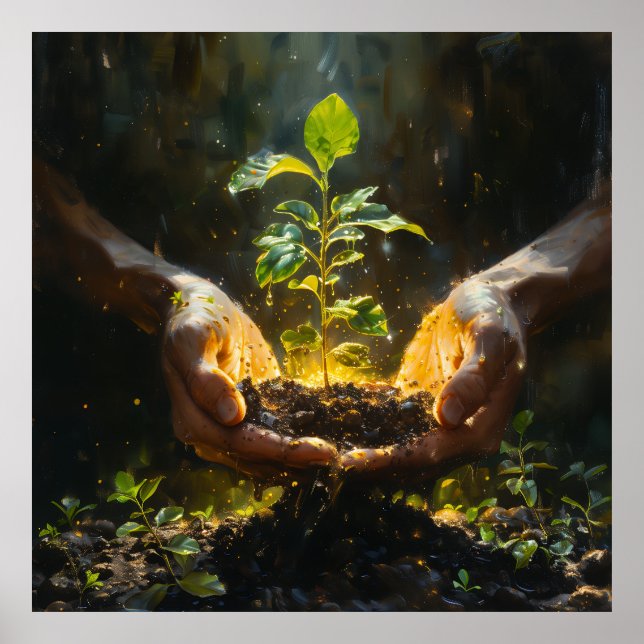 Affiche Hands Holding Hope (Devant)