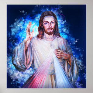 Affiche Handsegen von Jesus