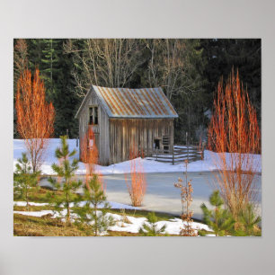 Affiche Hangar de neige