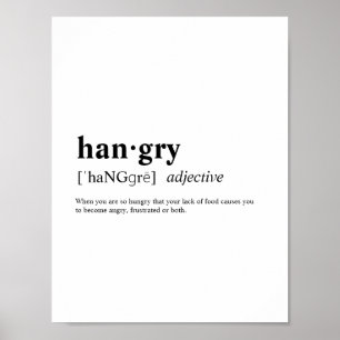 Affiche Hangry