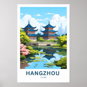 Affiche Hangzhou Chine Imprimer