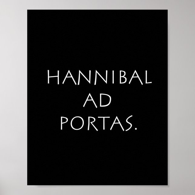 Affiche Hannibal ad portas (Devant)
