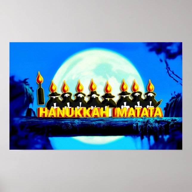 Affiche Hanoukka Matata (Devant)