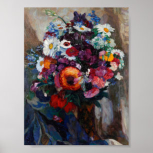 Affiche Hans Muller-Dachau Bouquet of Summer Flowers
