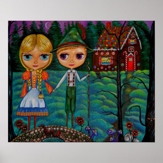 Affiche Hansel et Gretel Blythe Dolls (Devant)