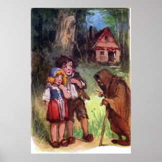 Affiche Hansel et Gretel rencontrent la sorcière