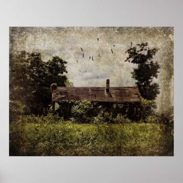 Affiche hantée par le passé (Devant)