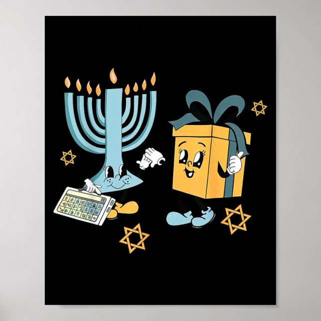 Affiche Hanukkah Aac Speech Therast Slp Communication Acce (Devant)