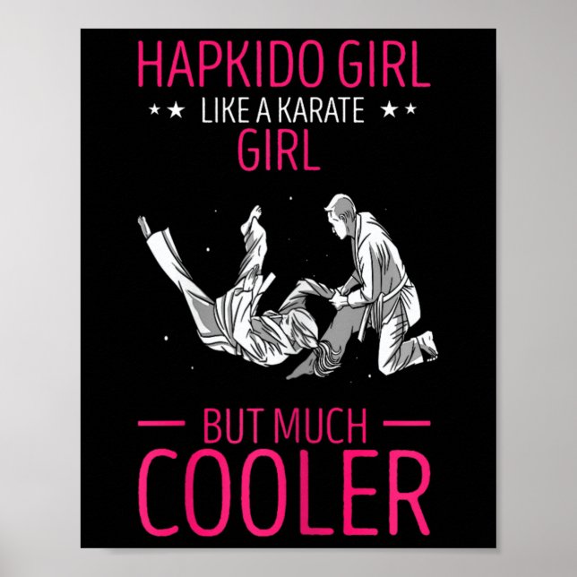 Affiche Hapkido Arts Martiaux Coréens Hapkido Jette Comme  (Devant)