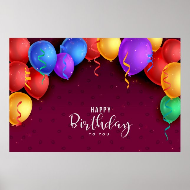 Affiche Happy Birthday to You (Devant)