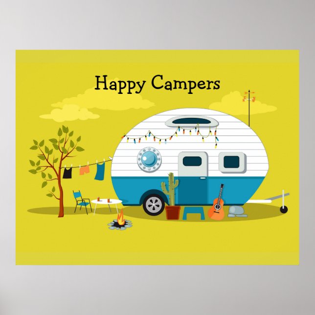 Affiche Happy Campers trailer (Devant)