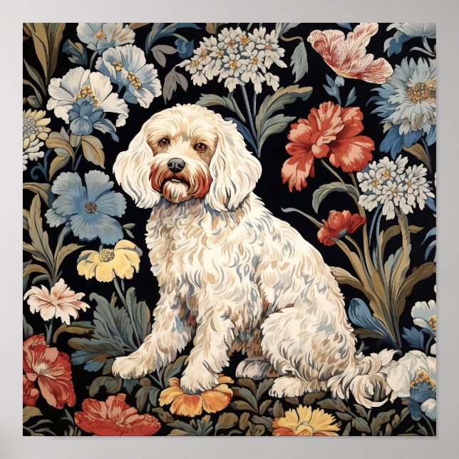 Affiche Happy Cockapoo Art Print (Devant)