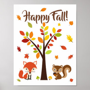 AFFICHE HAPPY FALL!