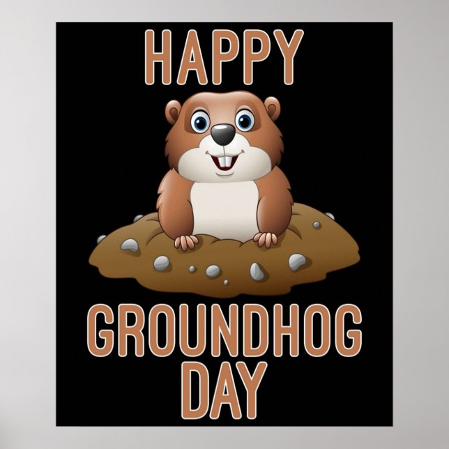 Affiche Happy Groundhog Day (Devant)