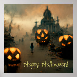 Affiche Happy Halloween
