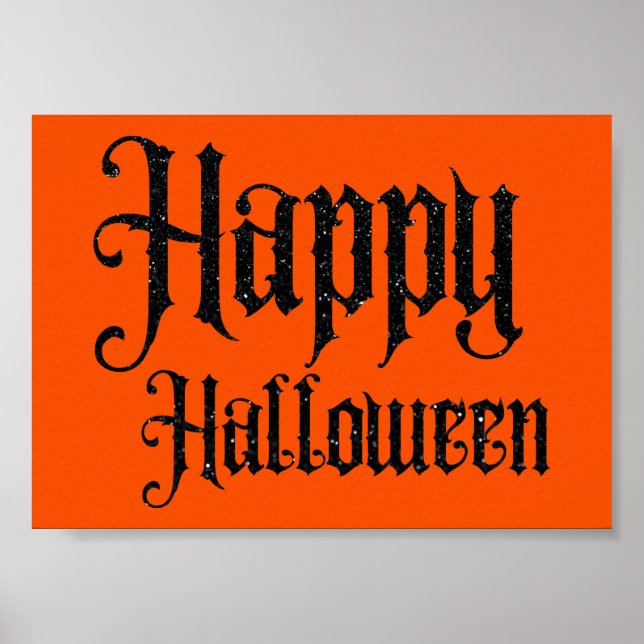 Affiche Happy Halloween (Devant)