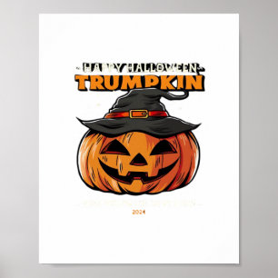 Affiche Happy Halloween Trumpkin Classic